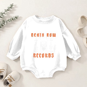 Discover Death Row Records Baby Romper Sweatshirts