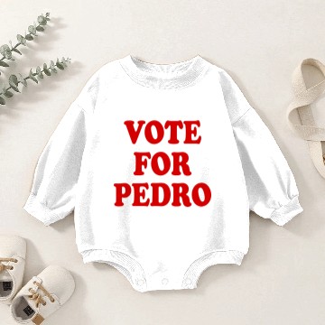 Discover Vote for pedro Baby Romper Sweatshirts