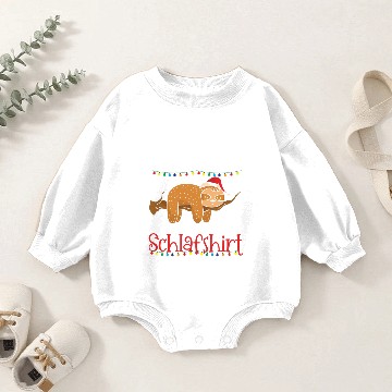 Discover Official Sloth Christmas Sleep Baby Romper Sweatshirts
