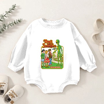 Discover Don't Talk To Strangers Baby Romper Sweatshirts