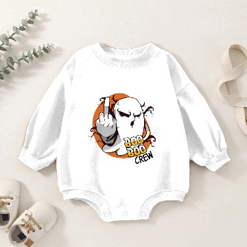 Discover Boo Boo Crew Baby Romper Sweatshirts