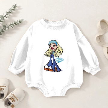 Discover Bratz Cloe Portrait Baby Romper Sweatshirts