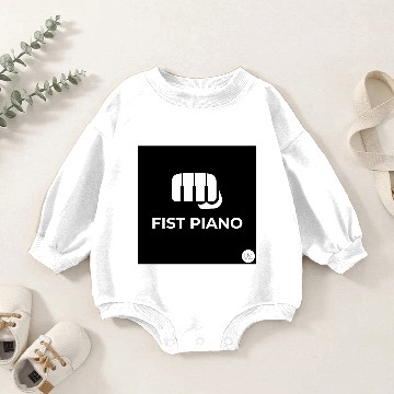 Discover Piano Baby Romper Sweatshirts