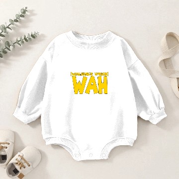 Discover Waluigi Voice Wah Baby Romper Sweatshirts