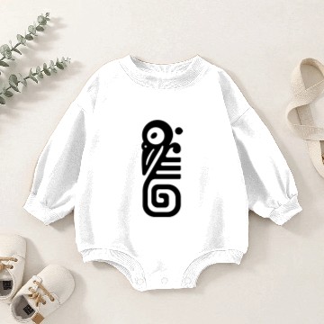Discover Aztec Bird Symbol Baby Romper Sweatshirts