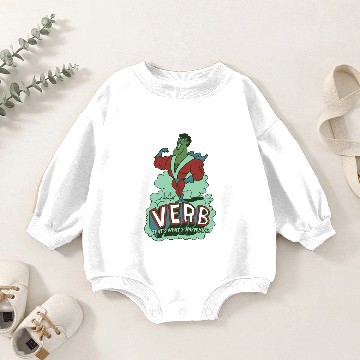 Discover Schoolhouse Rock Verb Baby Romper Sweatshirts
