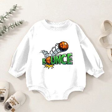 Discover Funny Cartoon Comics Bounce Baby Romper Sweatshirts