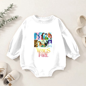 Discover Graphic Wings Of Fire Manga Series Tribes For Kids Baby Romper Sweatshirts