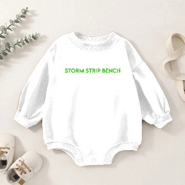 Discover STORM STRIP BENCH Baby Romper Sweatshirts