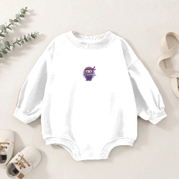 Discover Registered Nurse - Rescue Ninja RN Baby Romper Sweatshirts