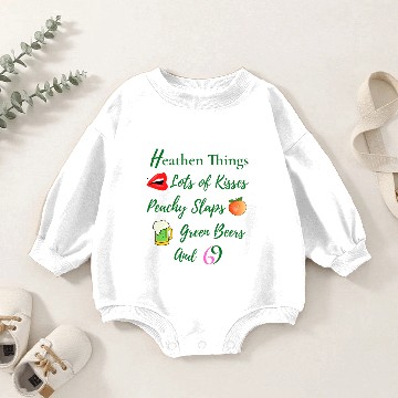Discover WAR CRY Heathen Things Baby Romper Sweatshirts