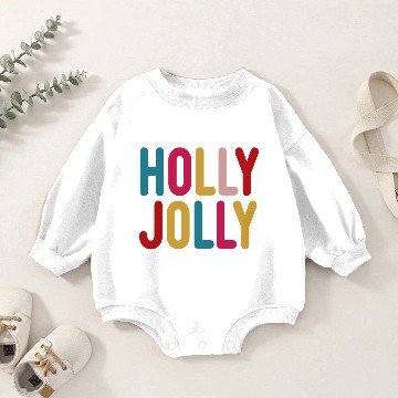 Discover Holly Jolly Christmas gift Baby Romper Sweatshirts