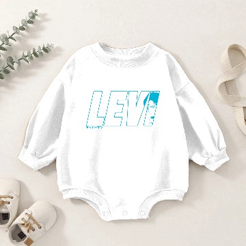 Discover Levi Ackerman (リヴァイ・アッカーマン) - Blue Baby Romper Sweatshirts