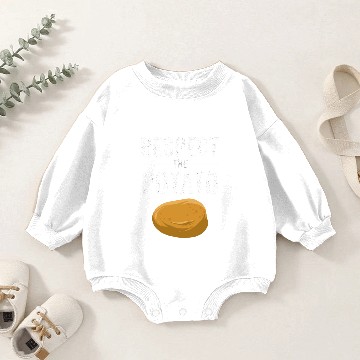 Discover Funny Respect The Potato Gift Men Cute Root Vegeta Baby Romper Sweatshirts