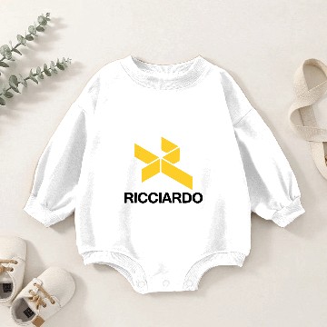 Discover Daniel Ricciardo Logo Baby Romper Sweatshirts