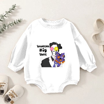 Discover spamton big shot Baby Romper Sweatshirts