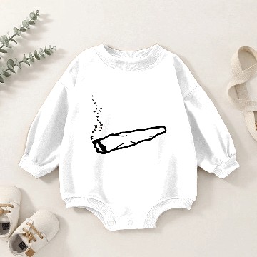 Discover Weed Cigarette Thingy - Funny Ironic Comedy Baby Romper Sweatshirts