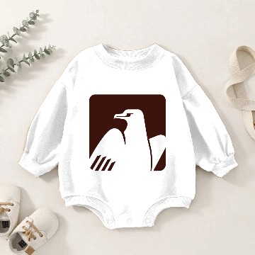 Discover Bald Eagle Baby Romper Sweatshirts