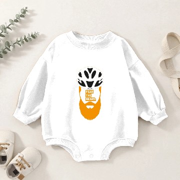 Discover Fear The Beard Baby Romper Sweatshirts