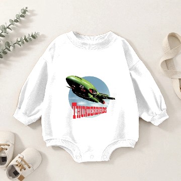 Discover Thunderbird 2 from 'Thunderbirds' Baby Romper Sweatshirts