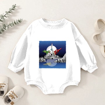 Discover Thunderbirds Tracy Island Baby Romper Sweatshirts