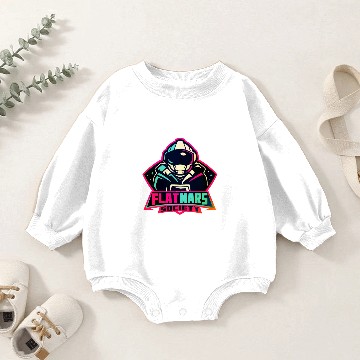 Discover Flat Mars Society Flat Earth Gift Baby Romper Sweatshirts