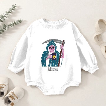 Discover Death before decaf dark 02 Baby Romper Sweatshirts