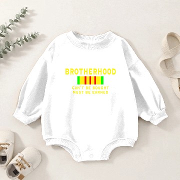 Discover Vietnam veteran Baby Romper Sweatshirts