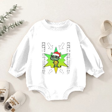 Discover Santa Alien Mele Kalikimaka Baby Romper Sweatshirts