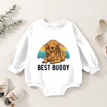 Discover English Cocker Spaniel Pullover Gift Women Men Hoo Baby Romper Sweatshirts