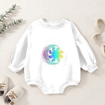 Discover Cute Moon Sun Celestial Luna Spirituality Baby Romper Sweatshirts