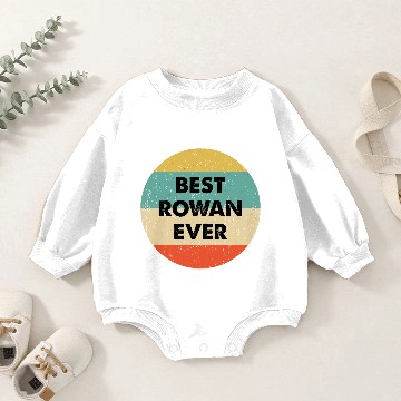 Discover Rowan Name Gift Baby Romper Sweatshirts