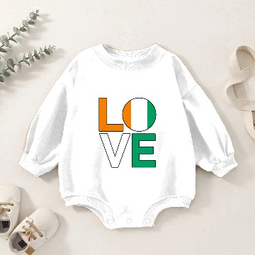 Discover Ivory Coast Baby Romper Sweatshirts