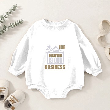Discover Your Clean Home Is Our Business Baby Romper Sweatshirts