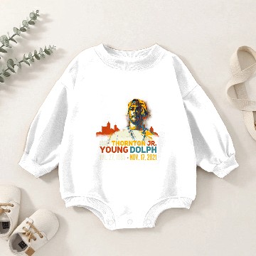 Discover Young dolph tribute Baby Romper Sweatshirts