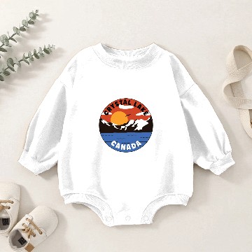 Discover Crystal Lake - Canada - Mountain Valley Baby Romper Sweatshirts