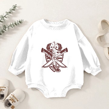 Discover US Army Military Baby Romper Sweatshirts