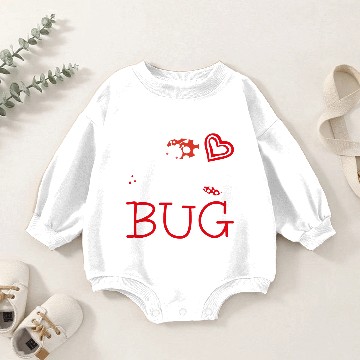 Discover Love Bug Cute Valentine’s Day Couple Matching Baby Romper Sweatshirts