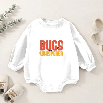 Discover Bugs Whisperer Bug Catcher - Entomologist Bug Baby Romper Sweatshirts
