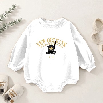 Discover New Orleans Do That Voodoo That You Do Baby Romper Sweatshirts