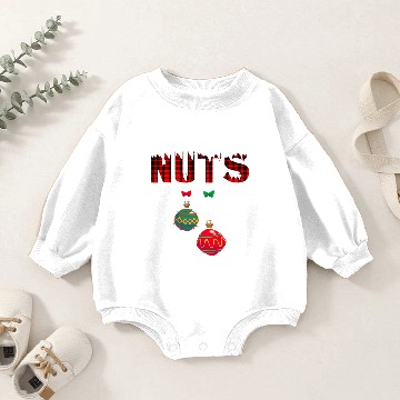 Discover Chest Nuts Funny Matching Chestnuts Christmas Baby Romper Sweatshirts
