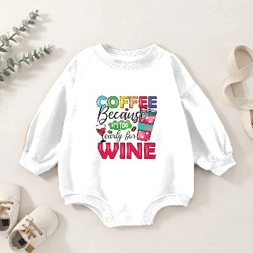Discover Funny Coffee Lovers Saying - Coffee Sublimation Baby Romper Sweatshirts