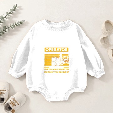 Discover Forklift Operator Gift Idea Baby Romper Sweatshirts