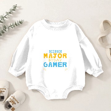 Discover Computer Science Major By Day Gamer By Night Baby Romper Sweatshirts
