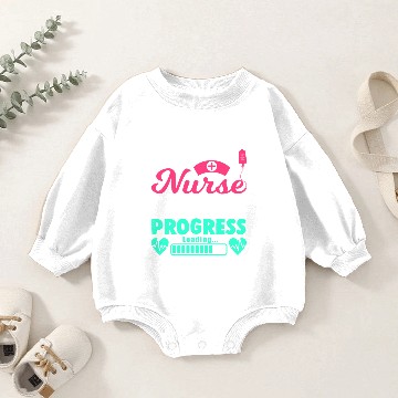 Discover Future Nurse Loading Cute Registered Nurse Baby Romper Sweatshirts