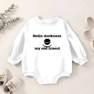 Discover Hello darkness my old friend Baby Romper Sweatshirts
