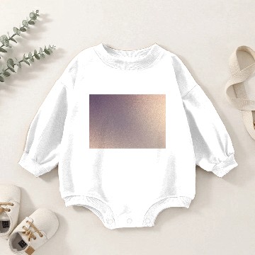 Discover Iridescent Vanilla Lavender Baby Romper Sweatshirts