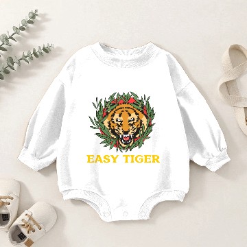 Discover Easy Tiger Baby Romper Sweatshirts