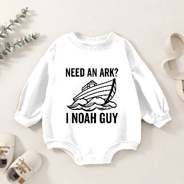 Discover Need an Ark I Noah Guy Baby Romper Sweatshirts