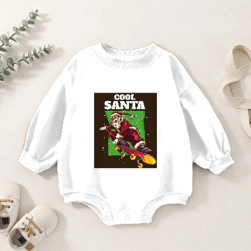 Discover Santa is coming Baby Romper Sweatshirts